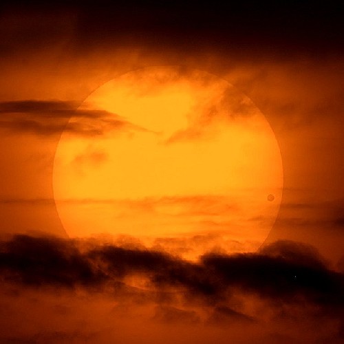 IMAGE: Venus devant le soleil